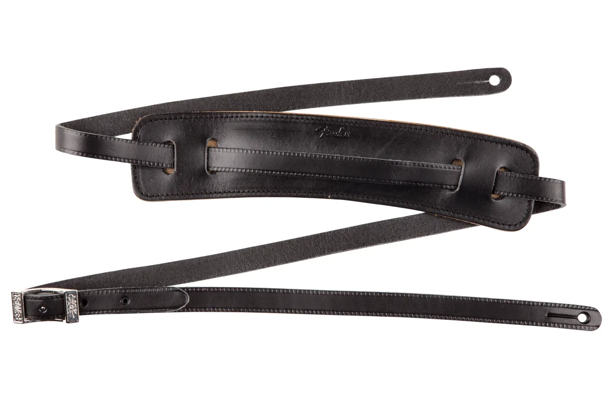 Fender Super Deluxe Vintage-Style Straps — Super Deluxe Vintage-Style Strap, Black, 2" · Tracolle e cinghie · R&D Sound Lugano