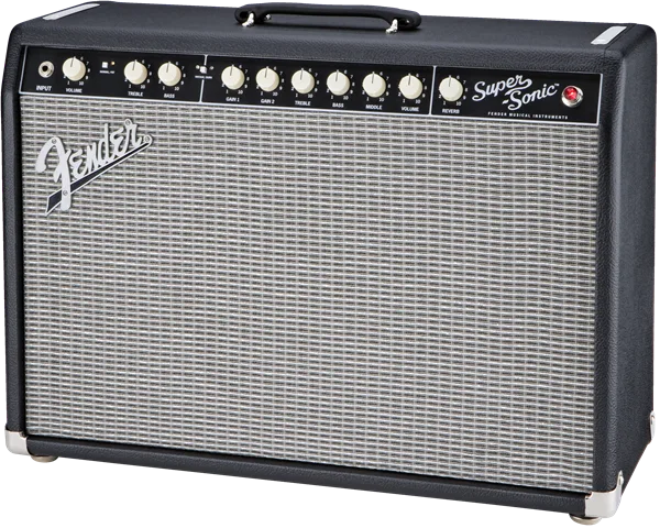 Fender Super-Sonic 22 Combo — Black, 230V EUR · Amplificatori per chitarra · R&D Sound Lugano