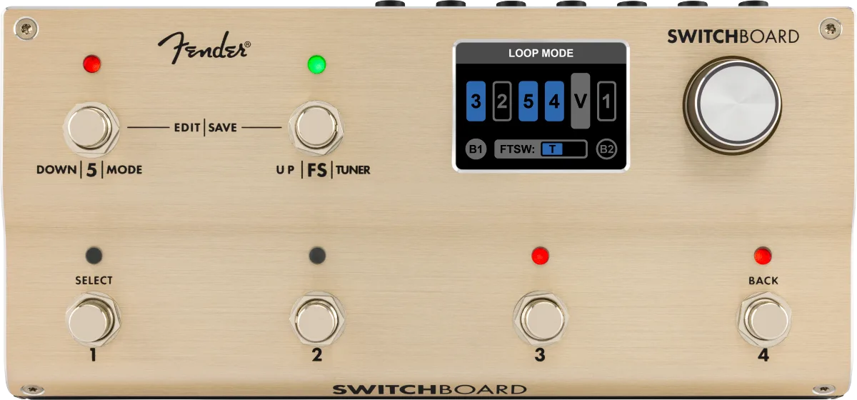 Fender Switchboard Effects Operator — Fender Switchboard Effects Operator · Pedali · R&D Sound Lugano
