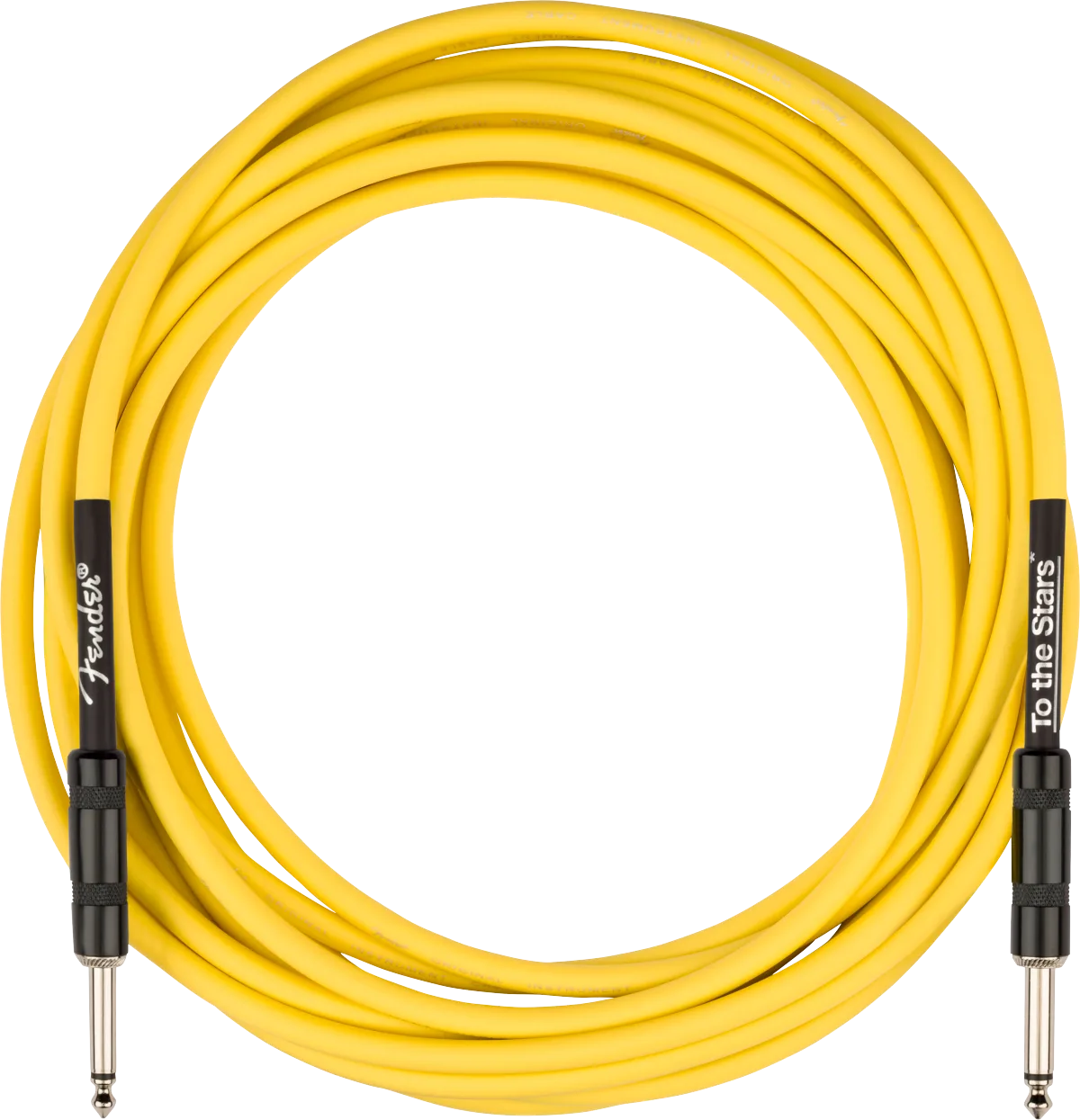 Fender Tom DeLonge To The Stars Instrument Cable — Tom DeLonge 18.6' To The Stars Instrument Cable, Graffiti Yellow · Cavi per strumento · R&D Sound Lugano