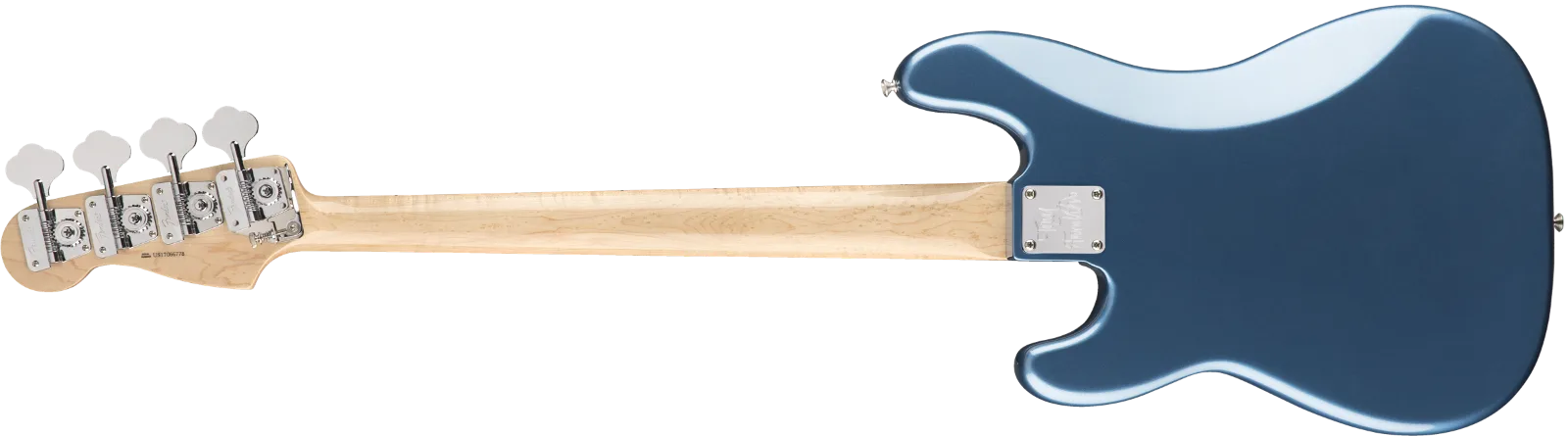Fender Tony Franklin Fretless Precision Bass — Ebony Fingerboard, Lake Placid Blue · Bassi elettrici · R&D Sound Lugano