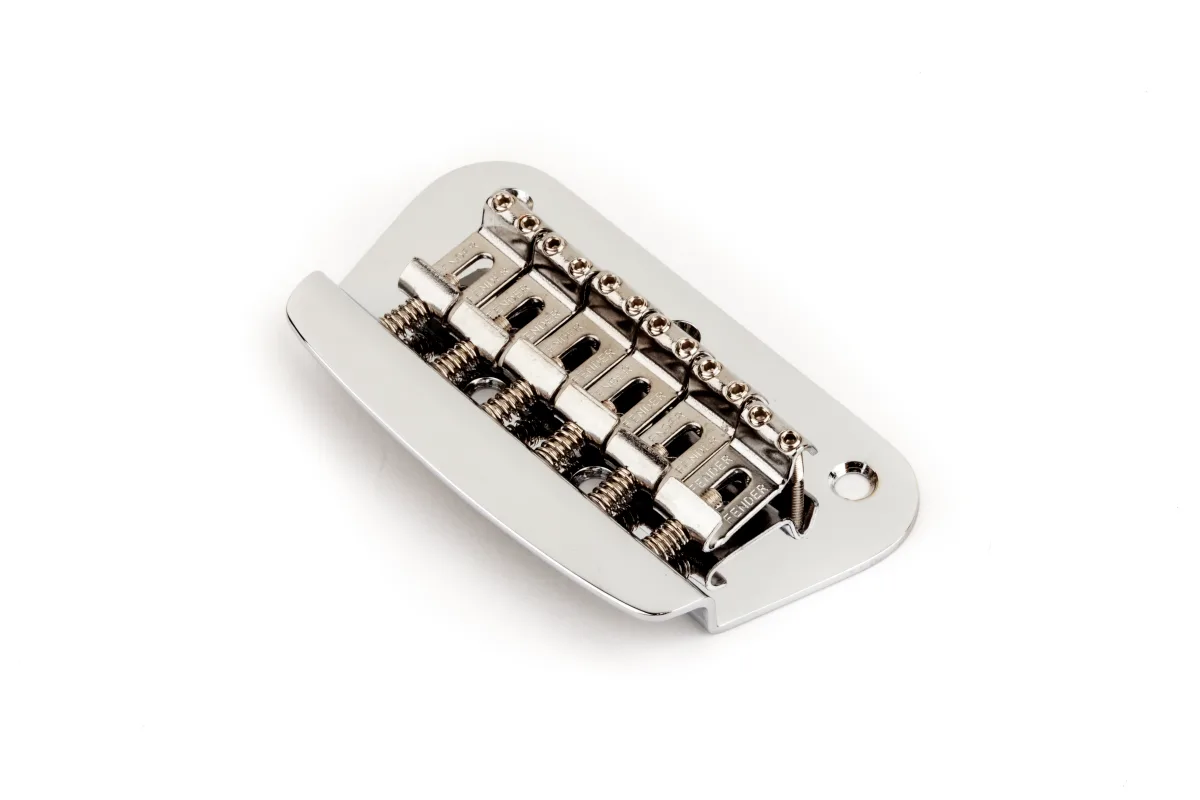 Fender Toronado Bridge Assembly — Nickel/Chrome · Ponti e componenti · R&D Sound Lugano