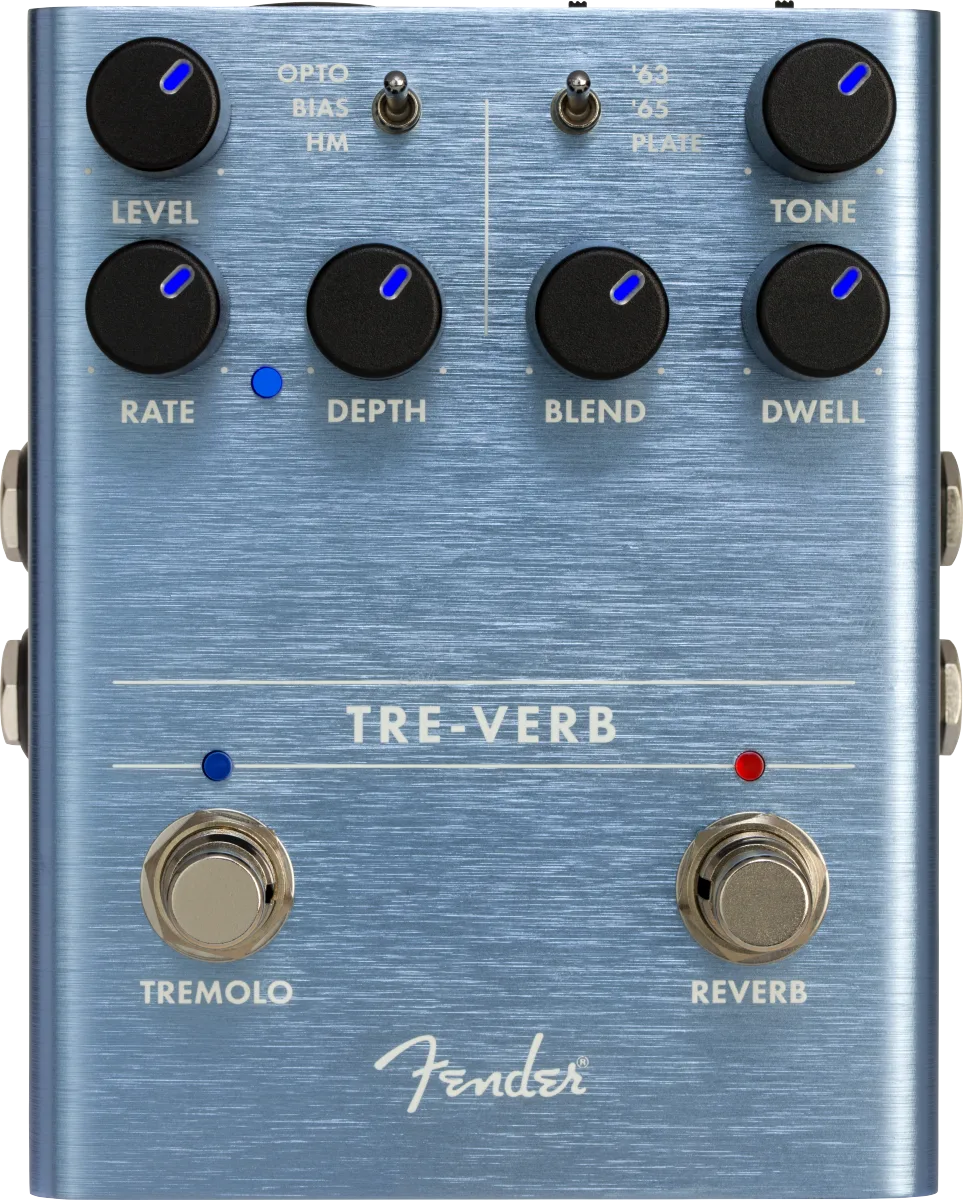 Fender Tre-Verb Digital Reverb/Tremolo · Pedali · R&D Sound Lugano