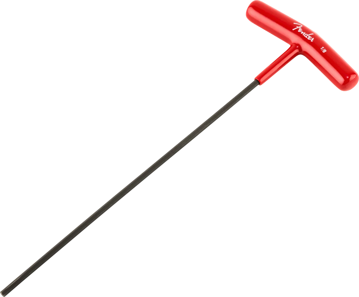 Fender Truss Rod Adjustment Wrench, "T-Style", 1/8", Red · Altri ricambi · R&D Sound Lugano