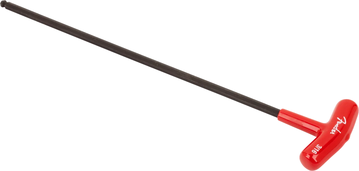 Fender Truss Rod Adjustment Wrench, "T-Style", 3/16", Red · Altri ricambi · R&D Sound Lugano