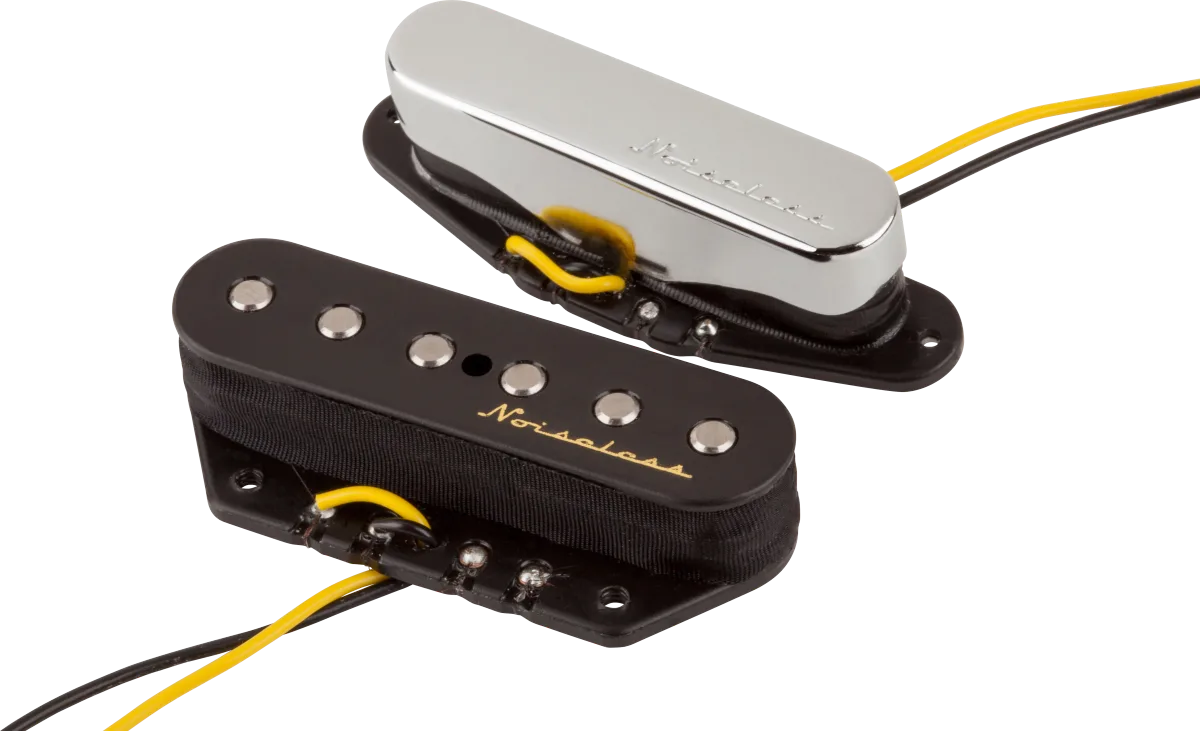 Fender Vintage Noiseless Tele Pickup Set — Vintage Noiseless Tele Pickups, (2) · Pickup e preamp · R&D Sound Lugano