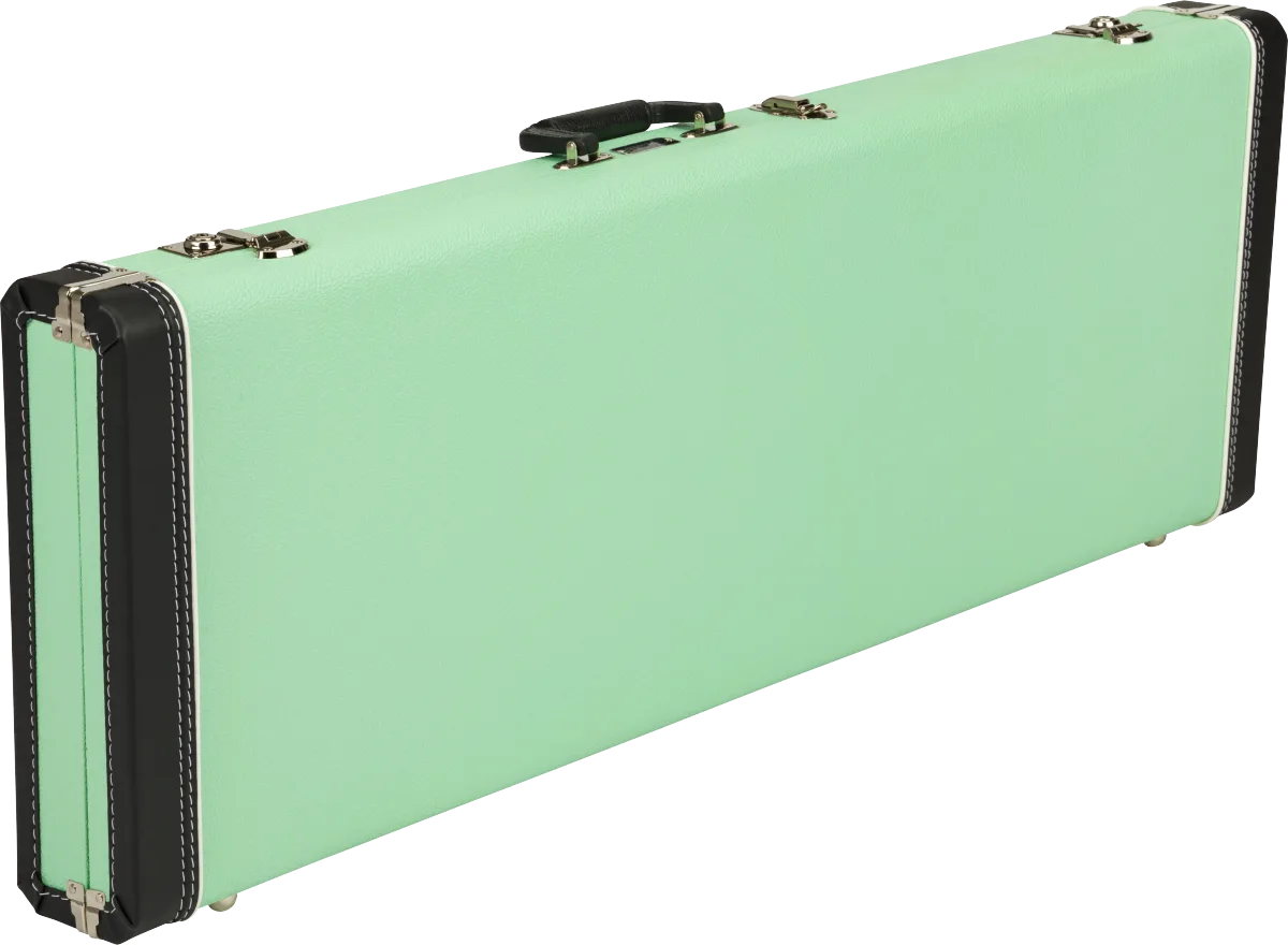 Fender Vintage Series Strat/Tele Case, Surf Green · Custodie rigide · R&D Sound Lugano