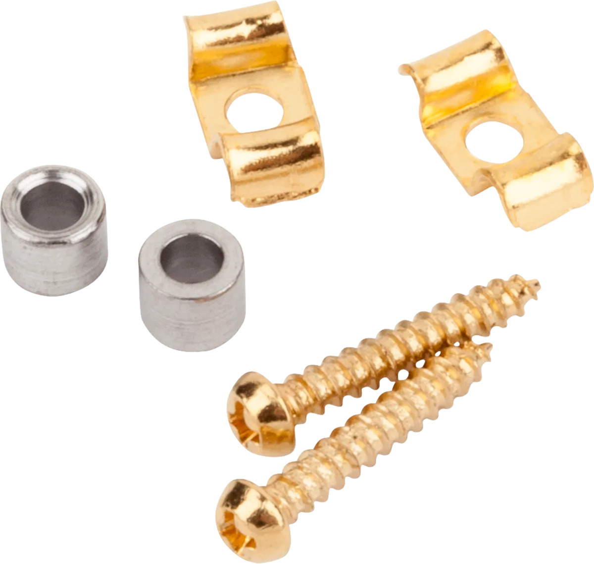 Fender Vintage-Style Stratocaster String Guides — (2) (Gold) · Altri ricambi · R&D Sound Lugano