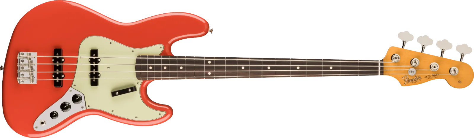 Fender Vintera II '60s Jazz Bass — Rosewood Fingerboard, Fiesta Red · Bassi elettrici · R&D Sound Lugano