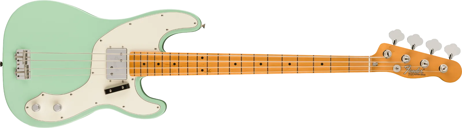 Fender Vintera II '70s Telecaster Bass — Maple Fingerboard, Surf Green · Bassi elettrici · R&D Sound Lugano