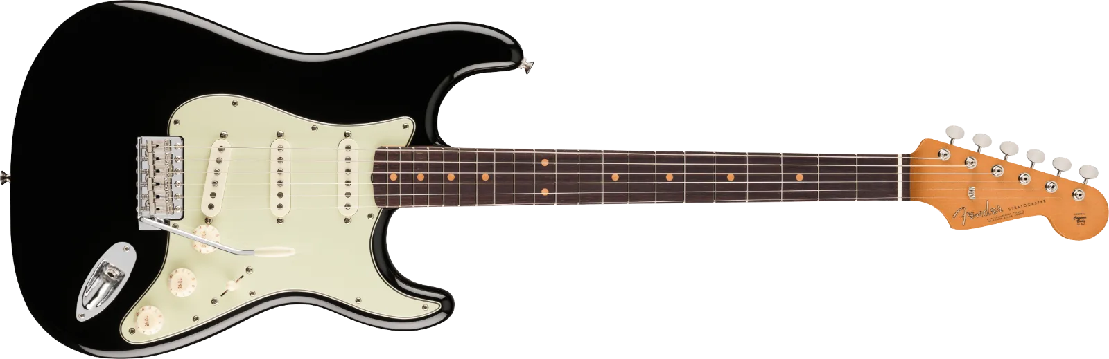 Fender Vintera III Early '60s Stratocaster — Rosewood Fingerboard, Black · Chitarre elettriche · R&D Sound Lugano