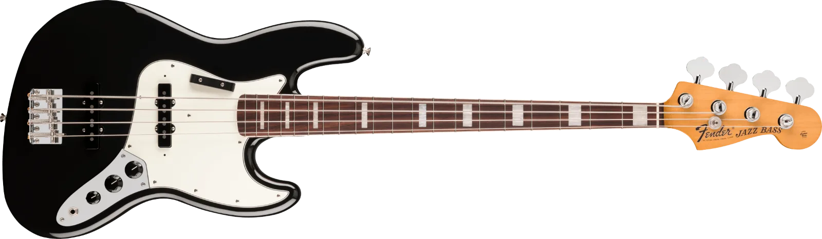 Fender Vintera III Early '70s Jazz Bass — Rosewood Fingerboard, Black · Bassi elettrici · R&D Sound Lugano