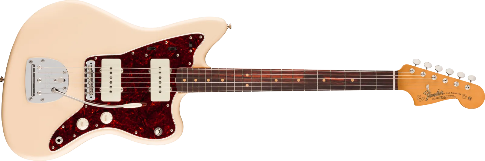 Fender Vintera III Mid '60s Jazzmaster — Rosewood Fingerboard, Olympic White · Chitarre elettriche · R&D Sound Lugano