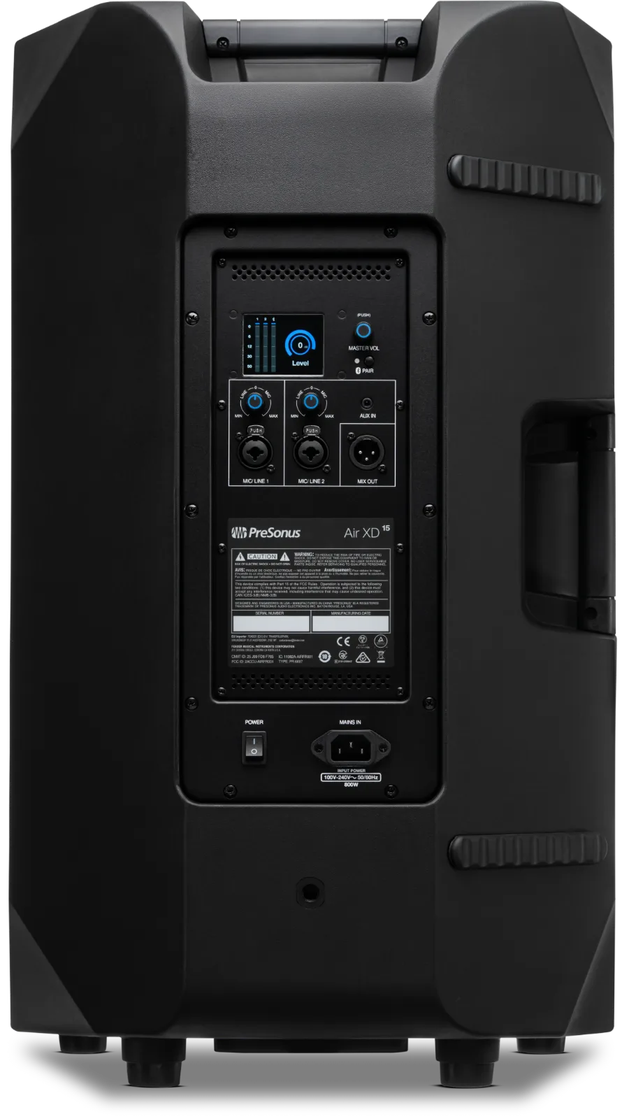 PreSonus AIR XD 15 2-way 1 x 15" Active Extended Definition Loudspeaker — AIR XD 15 2-Way Active Sound-Reinforcement Loudspeaker, UK · Audio e recording · R&D Sound Lugano