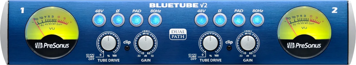 PreSonus BlueTube DP v2 — Blue, 220-240V EU · Audio e recording · R&D Sound Lugano