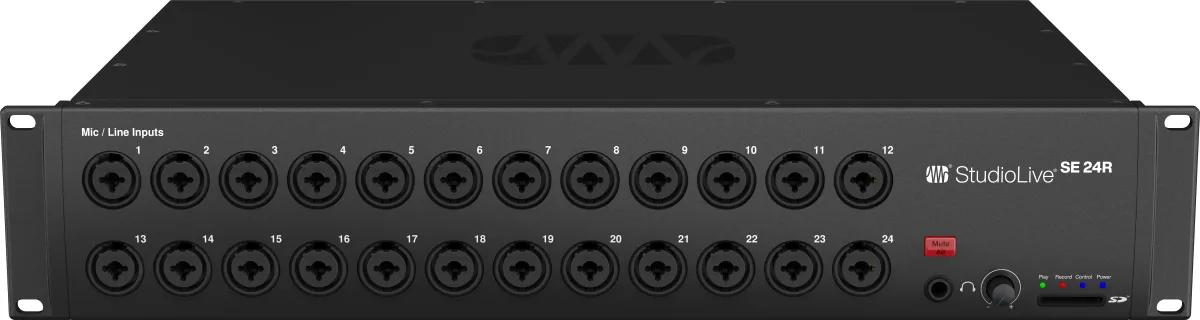 PreSonus StudioLive SE 24R Digital Rack Mixer — Black, UK · Audio e recording · R&D Sound Lugano