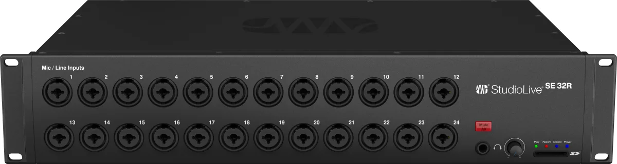 PreSonus StudioLive SE 32R Digital Rack Mixer — Black, UK · Audio e recording · R&D Sound Lugano