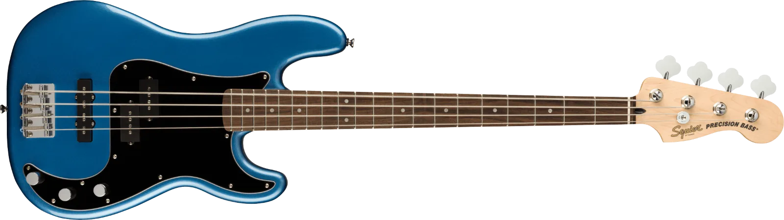 Squier Affinity Series Precision Bass PJ — Laurel Fingerboard, Black Pickguard, Lake Placid Blue · Bassi elettrici · R&D Sound Lugano