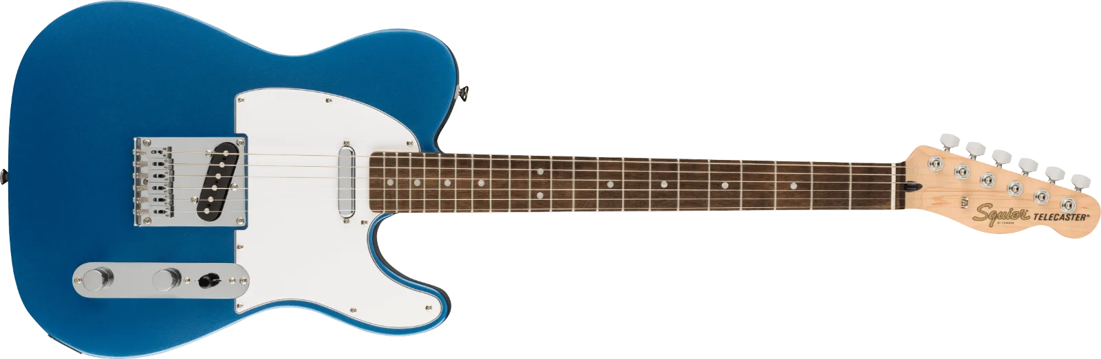 Squier Affinity Series Telecaster — Laurel Fingerboard, White Pickguard, Lake Placid Blue · Chitarre elettriche · R&D Sound Lugano