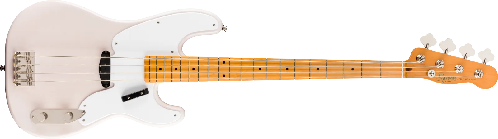Squier Classic Vibe '50s Precision Bass — Maple Fingerboard, White Blonde · Bassi elettrici · R&D Sound Lugano