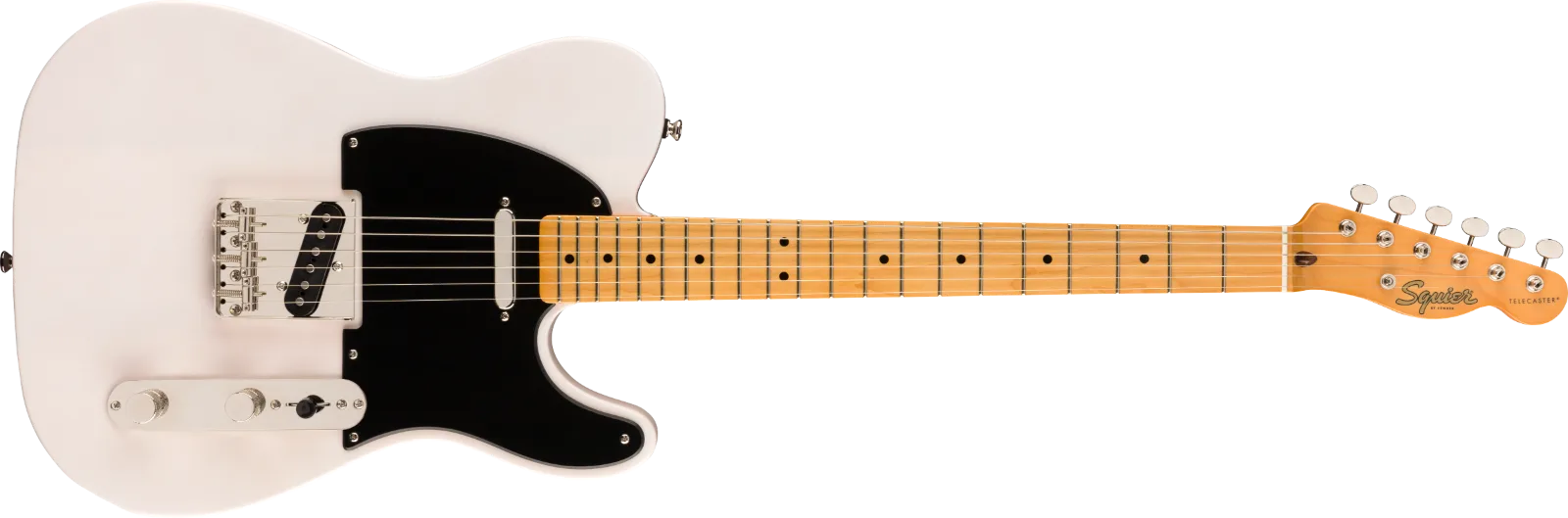 Squier Classic Vibe '50s Telecaster — Maple Fingerboard, White Blonde · Chitarre elettriche · R&D Sound Lugano