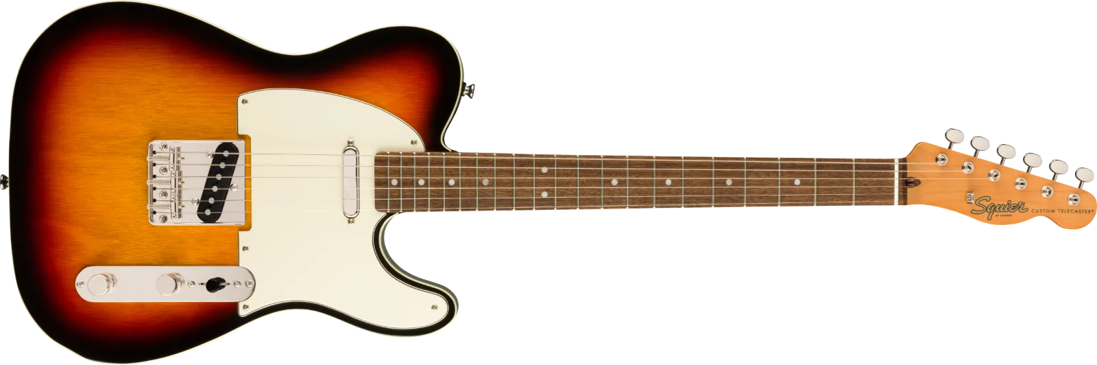 Squier Classic Vibe '60s Custom Telecaster — Laurel Fingerboard, 3-Color Sunburst · Chitarre elettriche · R&D Sound Lugano