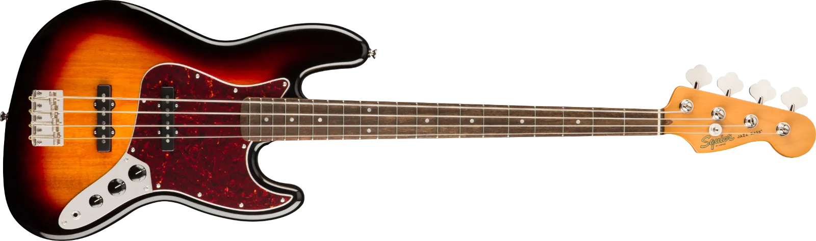 Squier Classic Vibe '60s Jazz Bass — Laurel Fingerboard, 3-Color Sunburst · Bassi elettrici · R&D Sound Lugano