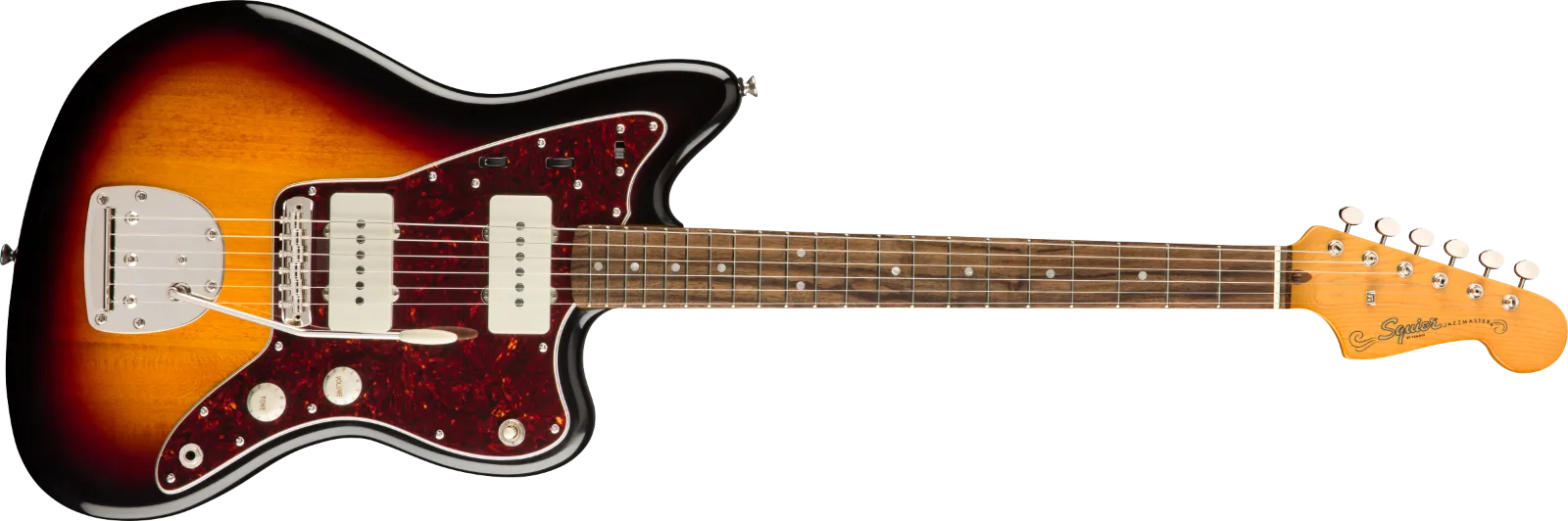 Squier Classic Vibe '60s Jazzmaster — Laurel Fingerboard, 3-Color Sunburst · Chitarre elettriche · R&D Sound Lugano