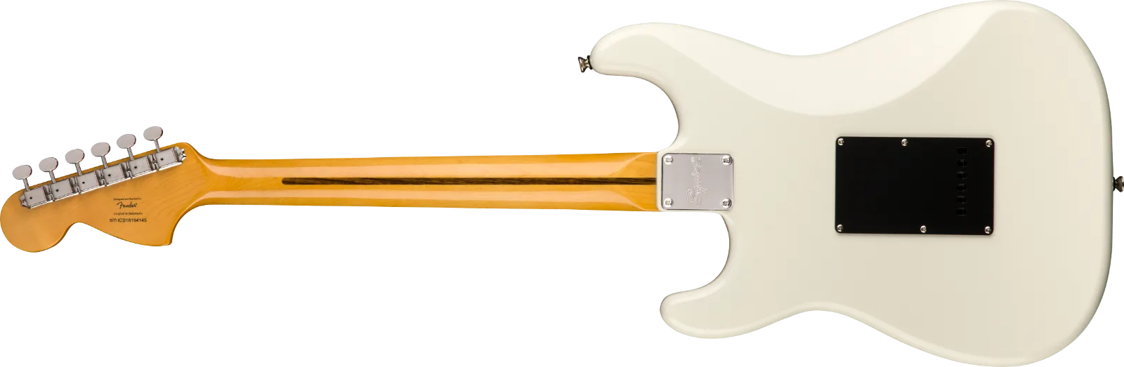 Squier Classic Vibe '70s Stratocaster — Laurel Fingerboard, Olympic White · Chitarre elettriche · R&D Sound Lugano