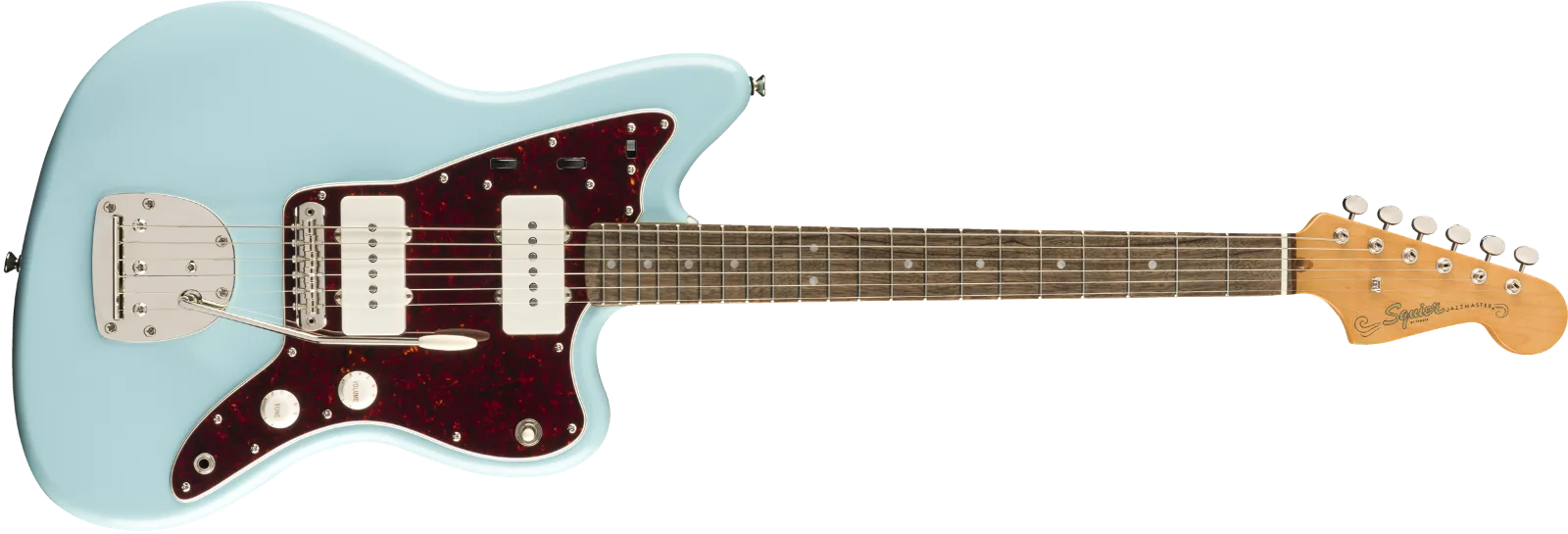 Squier FSR Classic Vibe '60s Jazzmaster — Laurel Fingerboard, Daphne Blue · Chitarre elettriche · R&D Sound Lugano