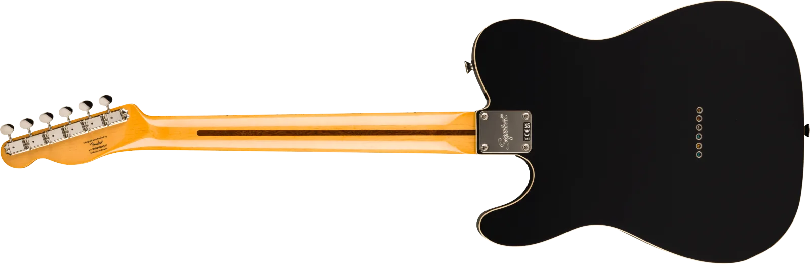 Squier Limited Edition Classic Vibe 60s Custom Telecaster SH Wide Range — FSR Classic Vibe 60s Custom Telecaster SH Wide Range, Maple Fingerboard, Gold Anodized Pickguard, Black · Chitarre elettriche · R&D Sound Lugano