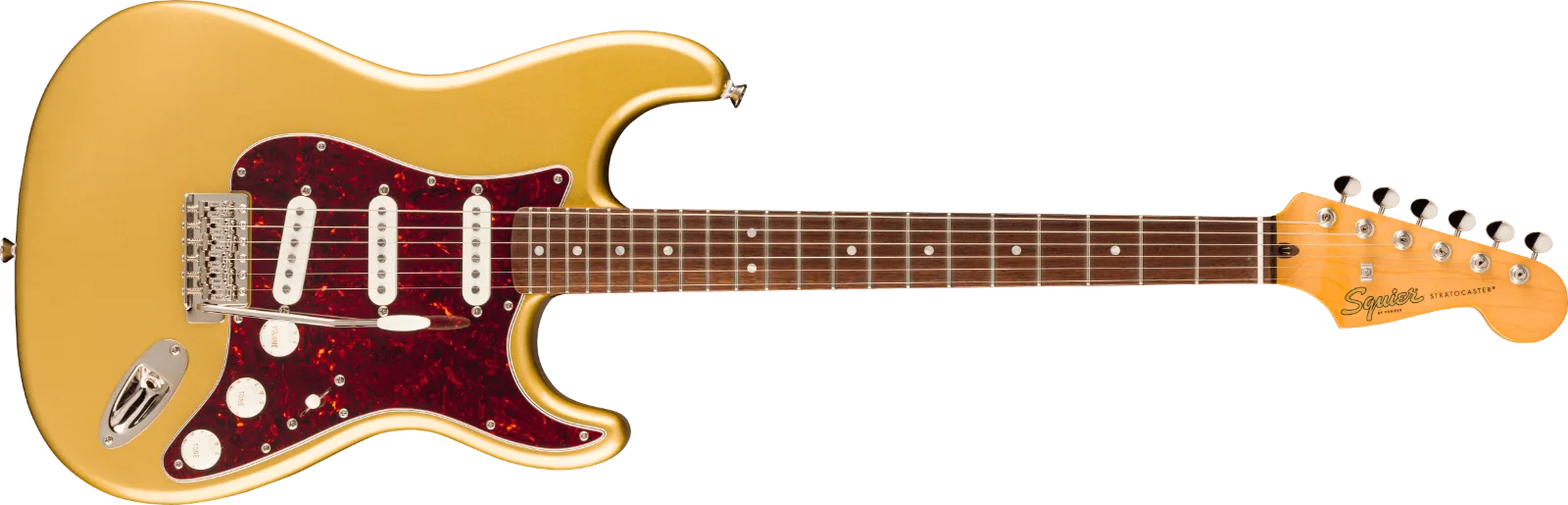 Squier Limited Edition Classic Vibe 60s Stratocaster, Laurel Fingerboard, Aztec Gold · Chitarre elettriche · R&D Sound Lugano